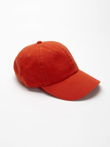 USAマンハッタン赤オールラウンダー美品 M1301 Baseball Low Cap -twill- sliding buckle | newhattan